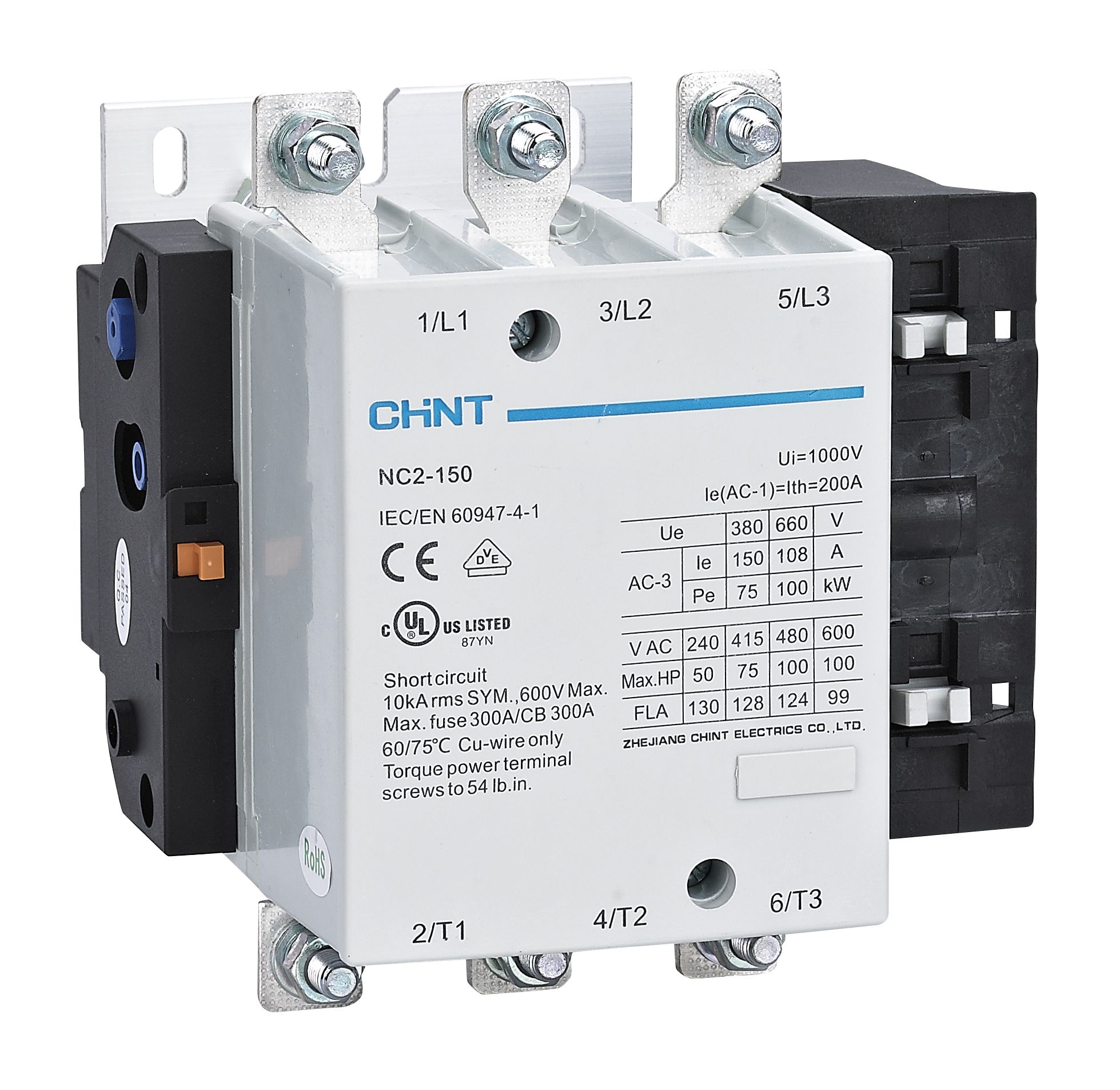 NC2 AC Contactor, 115~800A